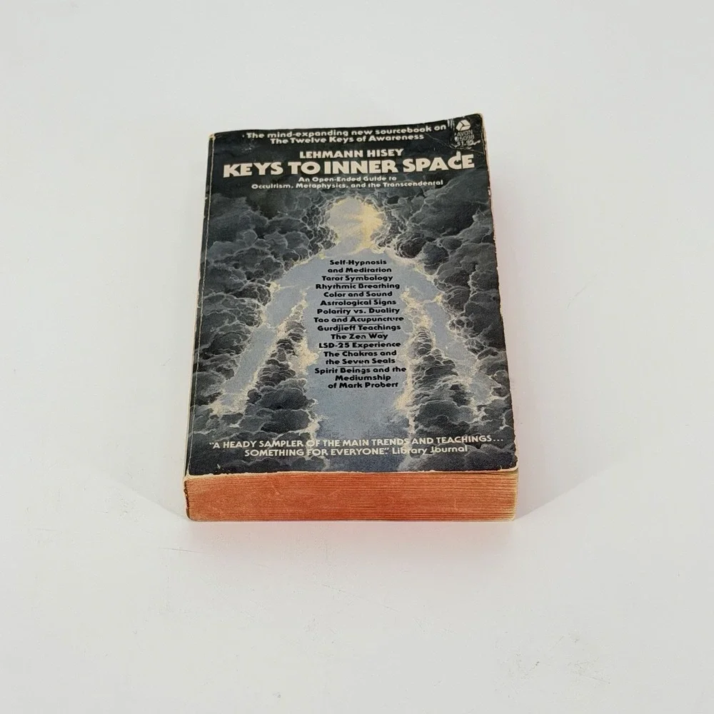 Keys‎ to Inner Space Lehmann Hisey 1975 Signed 1st Avon Occult Metaphysics PB